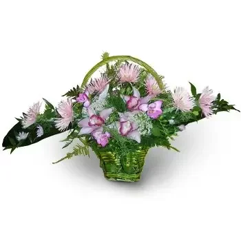 fleuriste fleurs de Albigowa- PANIER DE FLEURS 07 Fleur Livraison