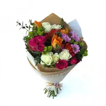 بائع زهور اليونان- الفرح - باقة من الورد زهرة التسليم