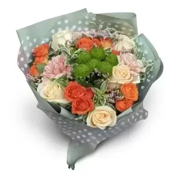 بائع زهور اليونان- عاطفي - باقة من الزهور زهرة التسليم