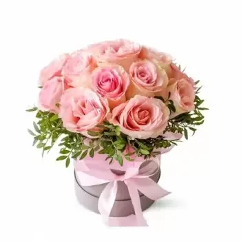 بائع زهور اليونان- ليتل ستار - صندوق زهور زهرة التسليم