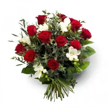بائع زهور اليونان- قلبي - باقة من الزهور زهرة التسليم