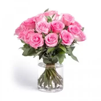 Ungern blommor- A'LA NATUR - ROSA ROSER Blomma Leverans