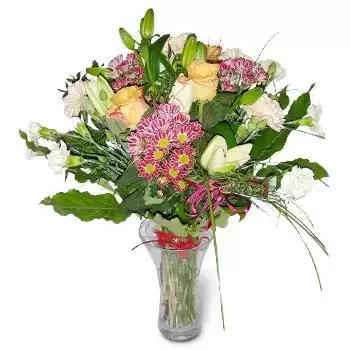Gdansk Blumen Florist- Besonderer Blumenstrauß Blumen Lieferung