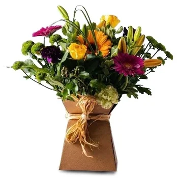 flores Dublin floristeria -  Sorpresa colorida Ramo de flores/arreglo floral