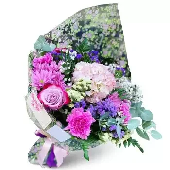 라스 살리나스 꽃- 배열된 미소 꽃 배달