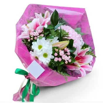 라스 살리나스 꽃- 화이트 컬렉션 꽃 배달