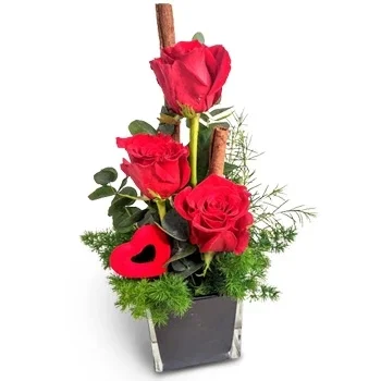 Azorerne online Blomsterhandler - Fine blomster Buket