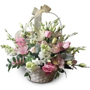 flores Madeira floristeria -  toque pastel Ramo de flores/arreglo floral