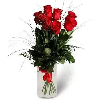 Balon flowers  -  Interesting Red Flower Delivery