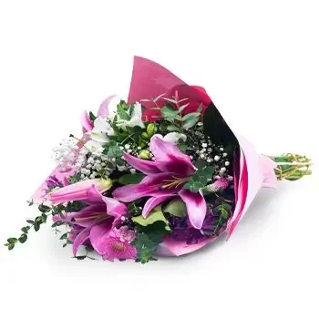 Beograd online Blomsterhandler - Pink Blossom Delight Buket