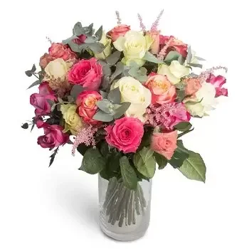 flores de Oldza- Suave e Pastel Flor Entrega