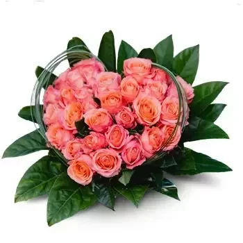 fleuriste fleurs de Slovensky Grob- Coeur à coeur Fleur Livraison