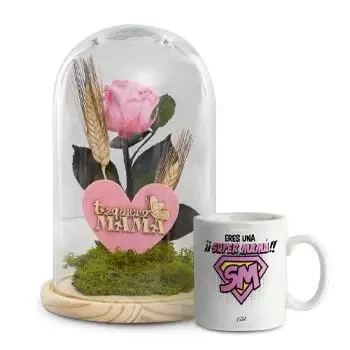 Zaragoza online virágüzlet - Rózsaszín és bájos Csokor