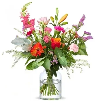 fleuriste fleurs de Holland- Bouquet champêtre fleuri Fleur Livraison