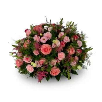 Utrecht-virágok- Biedermeier Rózsaszín Színek