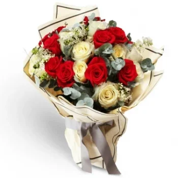 קאם ראנש פרחים- זר אלגנטי פרח משלוח
