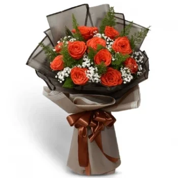 Vĩnh ולם פרחים- שילוב רומנטי פרח משלוח
