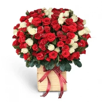 וייטנאם חנות פרחים באינטרנט - אהבה וחום זר פרחים