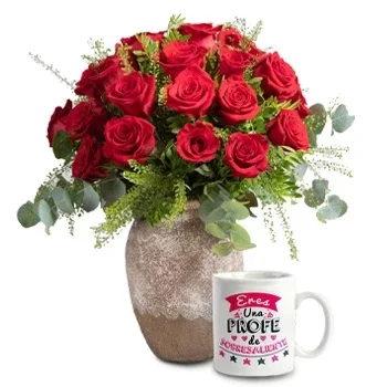 La Nucia Blumen Florist- Geschenkpackung Blumen Lieferung
