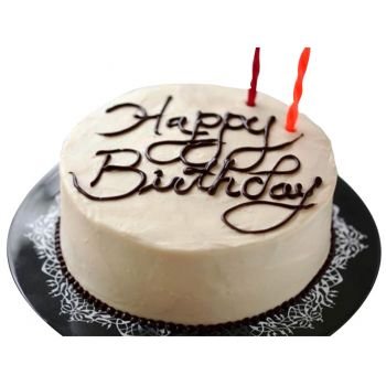 Осака онлайн магазин за цветя - Честит рожден ден торта Букет