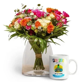 Valladolid Online kukkakauppias - sopiva lahja Kimppu