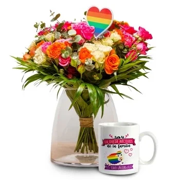 Мурсия онлайн магазин за цветя - Вдъхновяващ подарък Букет