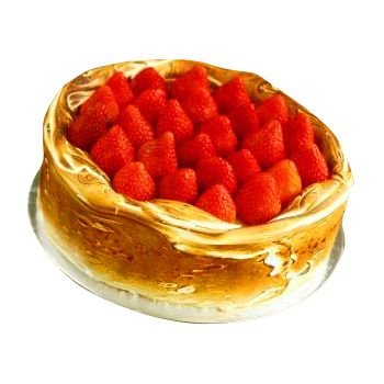 Jeddah Florista online - Cheesecake de morango Buquê
