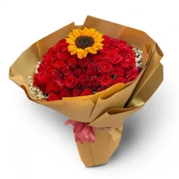 מכרות Cẩm Phả פרחים- אהבה פרח משלוח