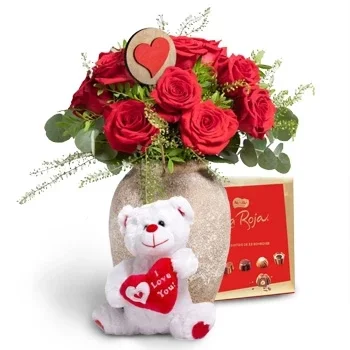 Nerja פרחים- מסירות אהבה פרח משלוח