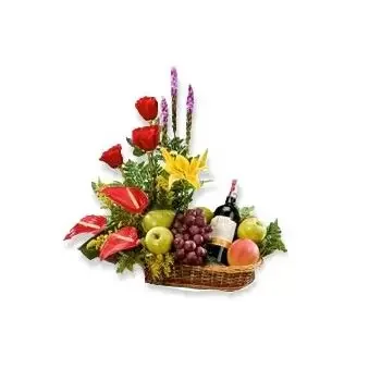 بائع زهور ترينيداد- الاحتفال بالمناطق المدارية زهرة التسليم