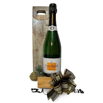 Laval flowers  -  Classy Bottle Of Champagne