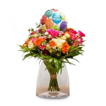 Bilbao çiçek- Doğum günü servisi Çiçek Teslimat