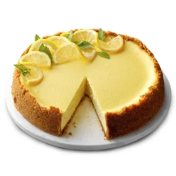 אדנה חנות פרחים באינטרנט - עוגה צהובה זר פרחים