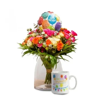 בילבאו פרחים- שירות רומנטי פרח משלוח