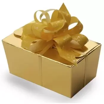 Аруба цветя- Кутия шоколадови бонбони Цвете Доставка