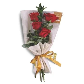 Чалинг цветя- Романтични венчелистчета Цвете Доставка