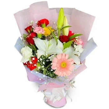 flores de Ajirkot- Seleção Brilhante Flor Entrega