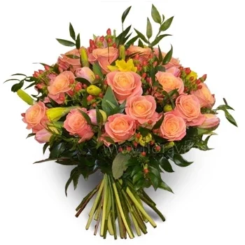 Akmene Blumen Florist- Atomare Liebe Blumen Lieferung