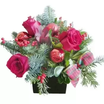 fleuriste fleurs de Bargedzino- Rose festive Fleur Livraison