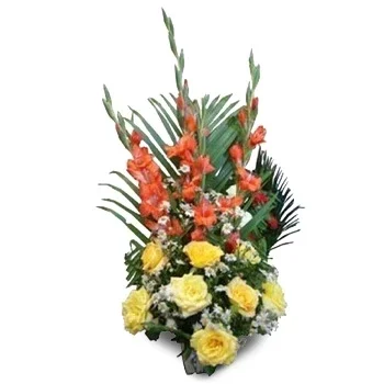 flores de Durga Bhagwati- Toque suave Flor Entrega