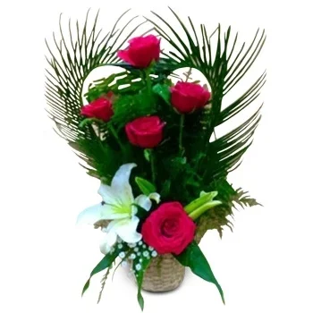 Ghodaghodi kwiaty- Artystycznie zorganizowane Kwiat Dostawy