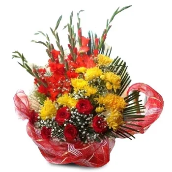 flores de Damak- Atenção elegante Flor Entrega