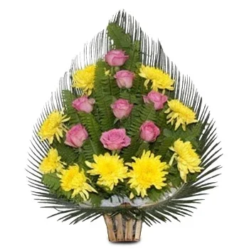 Aathrai Tribeni kwiaty- Cenne chwile Kwiat Dostawy