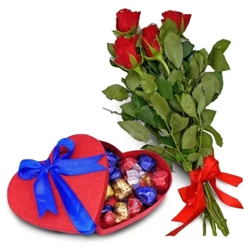 flores de Bhardev- Presente sincero Flor Entrega