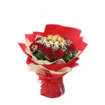 Bohinjska Cesnjica kvety- Love Bouquet Kvet Doručenie