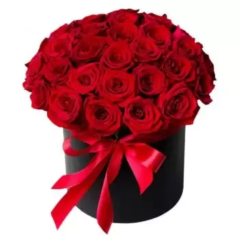 Rusland blomster- Kærlighed Box Blomst Levering