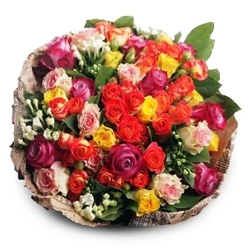 罗斯托夫·纳多努 花- 优雅的花束 花 交付