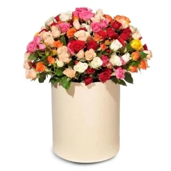 flores Volgogrado floristeria -  Elegancia vibrante Ramos de  con entrega a domicilio
