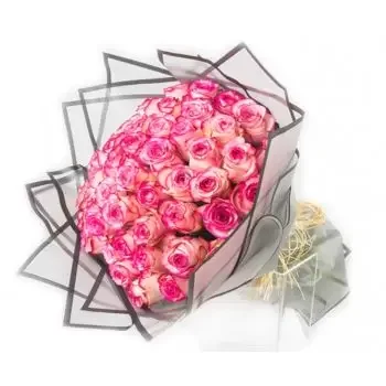 Al Mirqab blomster- Rosa skjønnhet Blomst Levering
