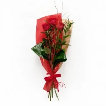 מדריד חנות פרחים באינטרנט - אהבת כלה זר פרחים